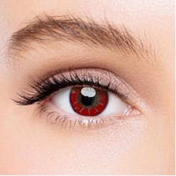 KateEye® Akashi Seijuro Red Hazel Colored Contact Lenses